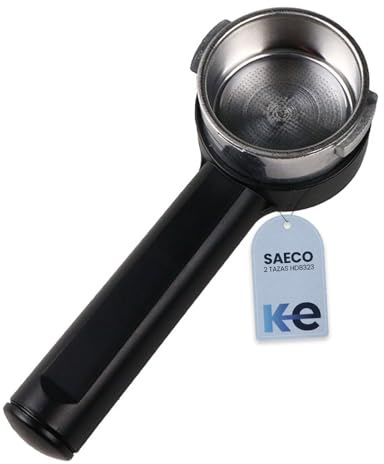 Anakel Home Repuesto Portafiltro Cafetera HD8323 Compatible con Saeco | Incluye Filtro, Modelos Clásicos 18,5x6,7cm