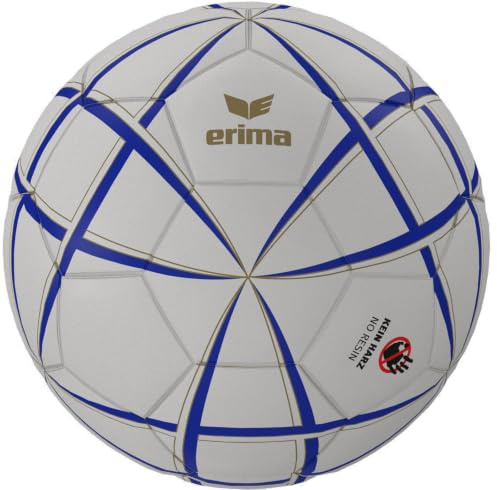 Erima Unisex ungdom magisk vit handboll (7602603), vit/blå, 1
