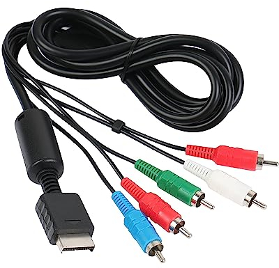 AV – Video/Audio/YPbPr/proyector/Cable de extensión para PS2 de amathings con/sin Scart Adapter