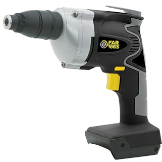 Fartools XF-PLASTER Visseuse à plaque de plâtre sans fil BRUSHLESS 18V, crochet ceinture, réglage profondeur de vissage. Vendue sans batterie