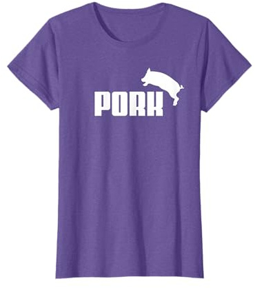 Pork T-Shirt I Bacon Food Grill BBQ T-Shirt