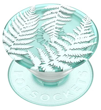 PopSockets: PopGrip Plant - Soporte y Agarre Extensibles Hechos de Materiales Vegetales con un PopTop Intercambiable para Smartphones y Tabletas - Fern