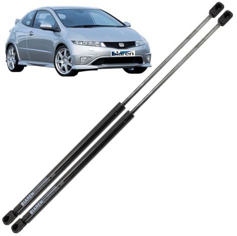 BIAREN 2 leviers à gaz pour hayon arrière Honda Civic Mk8 2005 et suivantes système de support de levage 465 (N) 640 MM 74820SMGE03