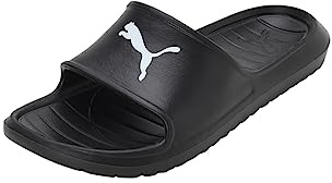Puma Unisex Adults Divecat V2 Lite Cat Slide Sandals, Puma Black-Puma White, 7 UK