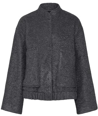 PIECES Damen Pcjenny Ls Loose Bomber Mm Bomberjacke (1er Pack)
