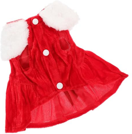 Angoily Warme Winterkleidung Für Hunde Flauschige Hundekleidung Aus Dickerem Plüschmaterial Bequeme Und Kältebeständige Welpenjacke Entzückendes Design Für Kaltes Wetter