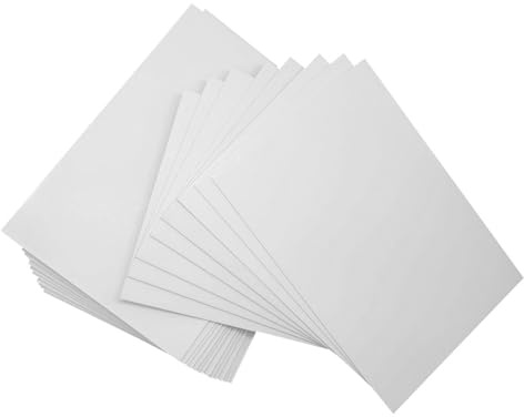 100 Stück Karteikarten Blanko A6, 10x15cm Blanko Papier Karten Weiße Leere Postkarten DIY Papier Karteikarten für Graffiti Nachricht Geschenkanhänger Schule Home Büro
