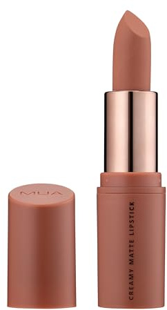 MUA Makeup Academy Creamy Matte Lipstick, Highly Pigmented, Vegan & Cruelty Free, Heartfelt