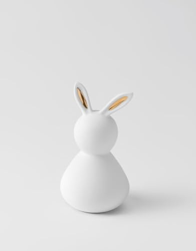 Räder Porzellanhase klein Dame goldene Ohren