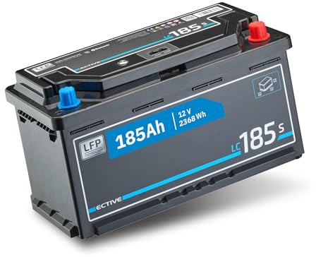 ECTIVE LiFePO4 Lithium-Eisenphosphat Batterie LC185s LT 12V 185Ah 2368Wh