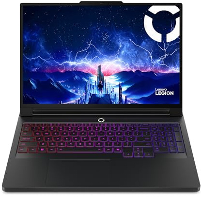 Lenovo Legion Pro 7 Gaming AI Laptop - Display OLED 16 WQXGA 240Hz, NVIDIA GeForce RTX 5080, Intel Core Ultra 9 275HX, RAM 32GB DDR5, SSD 1TB, Windows 11, Tastiera RGB QWERTY, 3 mesi GamePass