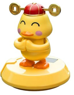 Ranley Figure ballerine, auto divertente a dondolo, figura oscillante per auto con piastra di parcheggio regolabile | regalo per uomo donna e tutti