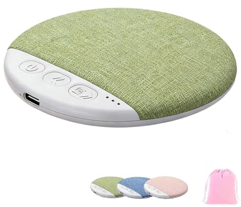 Altavoz de Almohada Bluetooth para Dormir, Mini Altavoz portátil Debajo de la Almohada, Temporizador de Ruido Blanco, Ayuda inalámbrica para Dormir con Graves estéreo, Verde