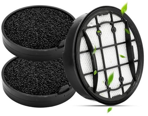 Dammsugarfilter för Philips dammsugarfilterset tvättbara ersättningsfilter, 2 × skumförfilter 1 × inloppsfilter, kompatibelt med Philips XC7053, XC7055, XC7057, XC8055, XC8057 dammsugare