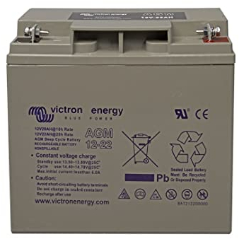 Victron Energy AGM Batterie au Plomb 22Ah 12 Volt