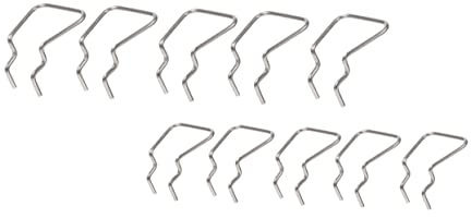 Healeved 10pcs Pegboard Hook Single Pegboard Hook Perforated Wall for Tool Storage Display Shelf in Garage