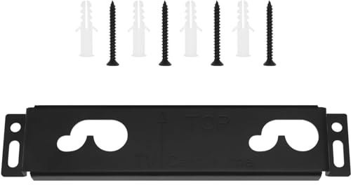 Vokowin Black Wall Mount Bracket Soundbar Shelf Compatible with Soundbar AAA74310301 MAZ63344001 LAS260B LAS454B NB3530A, NB2420A NB3740 NBN36NB NB3531A SH3K (Black) (K427-1)