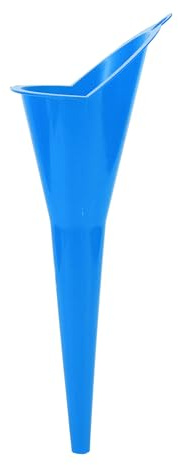 VekAuto Oil Funnel, 11.02x4.13 Funnel for Automotive Universal for Engine Oil, Liquid, Diesel, Kerosene, Gasoline Durable PP Blue