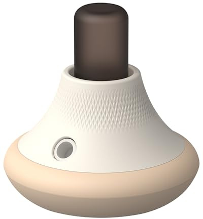 Baldini AirFriend One Gelb – Mobiler Aroma-Diffusor ohne Wasser – Für 100 % naturreine ätherische Öle – 3 Modi – Akkubetrieben – Für Räume bis 25 m² – Inkl. Ladekabel