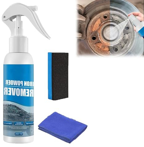 Rakiuty Convertitore Ruggine,Spray per Rimuovere la Ruggine,Eliminare Ruggine da Metallo,Antiruggine per Ferro,Togli Ruggine per Metalli//Bici/Auto/Bicicletta,100ml