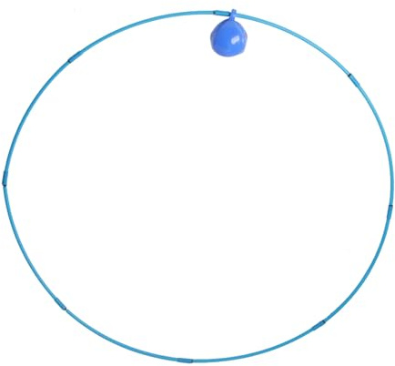 Alomejor Anillo de Natación de Buceo de Vinilo, para Deportes Acuáticos para Niños, Divertido Juguete de Buceo en Piscina para Carreras de Obstáculos bajo el Agua (Alomejor79rgw8foa0-10340310)