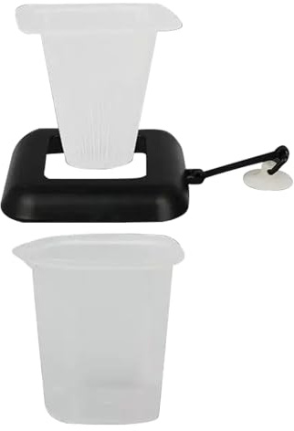 Comida para Acuario, alimentador de Cebo Flotante con, alimentador automático para Peces, para alimentación Viva en Agua Dulce y Acuario de Agua Salada