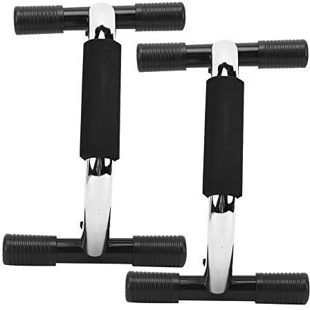 Mxtech Soporte para Flexiones de Brazos, Barras paralelas Desmontables Mango de flexión para Entrenamiento en el Piso, Barra de flexión para Entrenamiento de Fuerza Soporte para Brazo(Push-up Stand)
