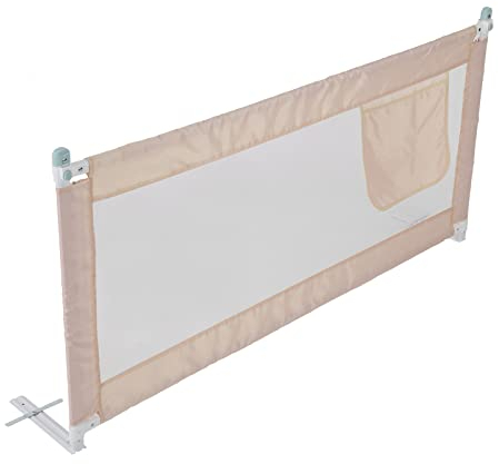 Youyijia Kinderbettgitter 200 × 80 cm Sichere Tragbare Bettgitter Schutzbettschiene Bettgitter zum Vertikalen Heben für Kinderbetten Elternbetten und Alle Matratzen Massivholzbetten