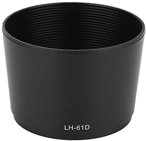 Akozon Lens Cover, LH-61D Plastic Camera Lens Hood for OLYMPUS ZUIKO DIGITAL ED 40-150mm F4-5.6 Mount