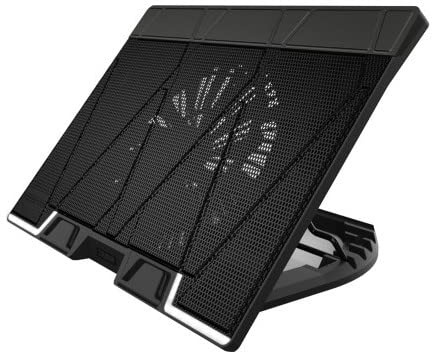 Zalman ZM-NS3000 17 200MM Lüfter mit 6 Stufen Höhenverstellung Tyep-C Data Bagger Notebook Stand und Kühler