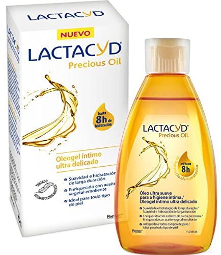 LACTACYD PRECIOUS OIL limpiador suave para la higiene íntima duplo 200+200 ml