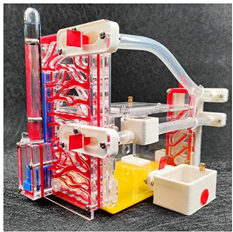 Ameisennest 3D Ant Farm Acryl Ameisenfarm Ameisen Haus Insekt Villa Ameisenhaufen Werkstatt Ant Nest Kit Formicarium Display Box (Color : Red)