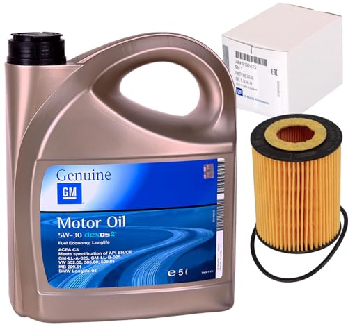 BandelOne Öl + DEXOS 2 5W30 passend für AGILA Astra G H CORSA B-D COO