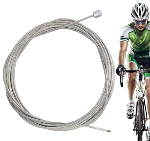 Generisch Fahrrad-Bremsdraht, Ersatzkabel aus Edelstahl – Bremskabel vorne und hinten, Kabel mit variabler Geschwindigkeit, Schaltwerk