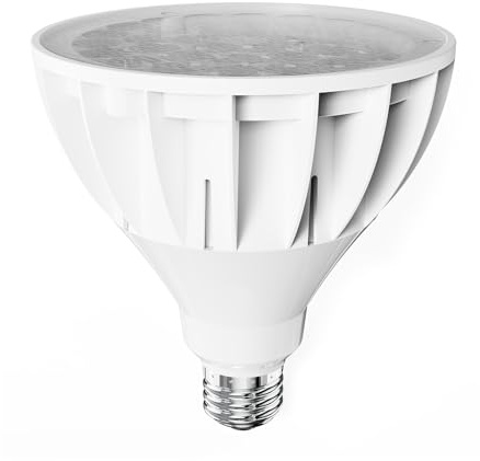 IDO PAR38 LED Flood Light Bulbs - 26W 3200 Lumens High Power Light, E26 Base 4000K Super Bright Daylight Floodlight 250 Watt Equivalent Recessed Lamp BR40