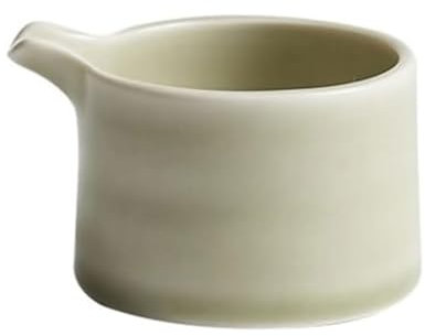 Home Gravy Boat Simple Steak Juice Bucket Gravy Boat Ceramic Small Milk Jarra de leche Jarra de leche apta para microondas y lavavajillas