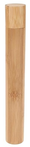 Beavorty Zahnbürsten Etui Aus Natürlichem Holz Tragbare Zahnbürstenhülle Praktisches Aufbewahrungsetui Für Reisen Passt Zu Allen Zahnbürsten