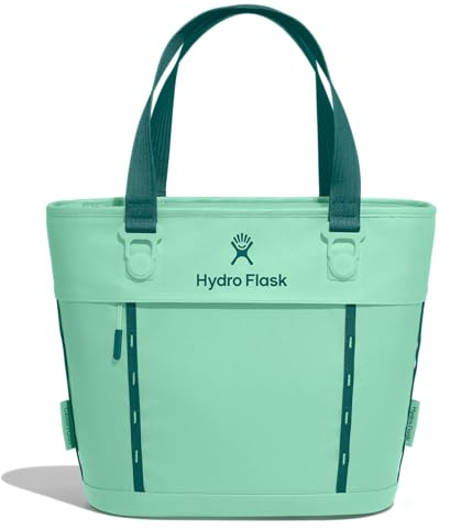 Hydro Flask Carryout Tote - Insulated Tote Bag - 10 L Capacity in Mermaid Green
