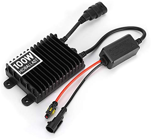 12 V 100 W Xenon-Lichtlampen-Vorschaltgerät, Stabilisator für Xenon-Zündeinheit, Kfz-Vorschaltgerät mit Überspannungs- und Verpolungsschutz für Autoleuchten