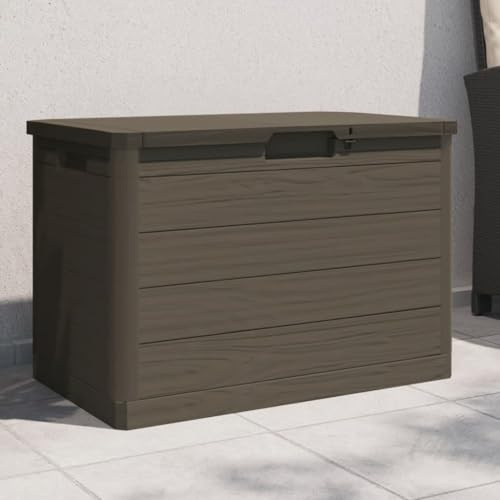 HNSMFPRE - Caja de cojín exterior (77,5 x 44,5 x 53 cm), color marrón