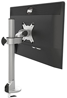 ThingyClub Monitor Desk Mount Bracket stand Arm for 10-30 LCD LED Screens, Max VESA 100x100mm up to 8kg(17.6lbs) Weight Capacity (Single-No Arm)