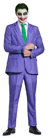 Suitmeister Herren Men Suit Business-Anzug Hosen-Set,The Joker,M