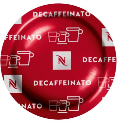 NESPRESSO PROFESSIONAL Decaffeinato 50 Kaffeekapseln | Entkoffeinierter Espresso und Lungo, kompatibel mit Nespresso B2B Kaffeemaschinen