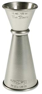 The bars Vintage, Misurino Cocktail, Acciaio Inox, ml 15/30, Made in Italy, Argento, ML-15/30