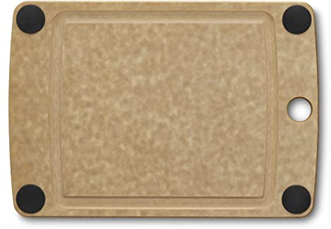Victorinox Schneidebrett, All-in-One, Cutting Board XS 25.4 x, 17.8 x, 0.6, Saftrille, Klingenschonend, Rutschfest,Spülmaschinengeeignet, Braun