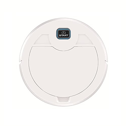 Robot de Barrido Inteligente Cepillo doméstico Inteligente Fregona de Vapor Aspiradora inalámbrica Aspiradora Máquina de Limpieza del hogar (01blanco)