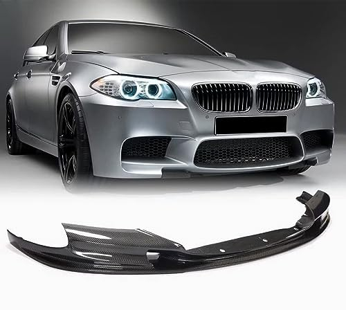 UNCLE LIAO Auto Frontspoiler Lippe für BMW 5 Series F10 M5 Sedan 2011-2016 Kratzfest Kollisionssicher Lippenspoiler Frontstoßstangenlippe,Car Zubehör.