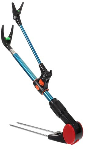 Supvox Fischrutenhalter Für Boden Robuster Einfacher Und Sicherer Rutenständer Für Angelstühle Für Outdoor-Angeln Und Verwendung