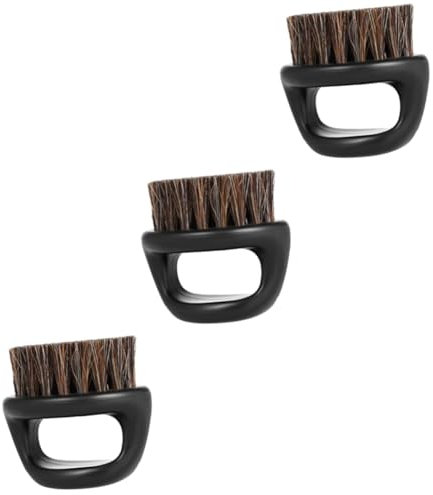 Healeved 3stücke Men's Beard Brush Mit Wildschweinborsten Ergonomische Bartpflege-bürste Für Herren Für Salon Und Zuhause Zur Gleichmäßigen Verteilung Von Balsam Und Wachs