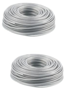 Parliky 2 Stücke Garten String Schnur Draht Heavy Duty 10m Trimmer Linie Für Rasenmäher Zubehör